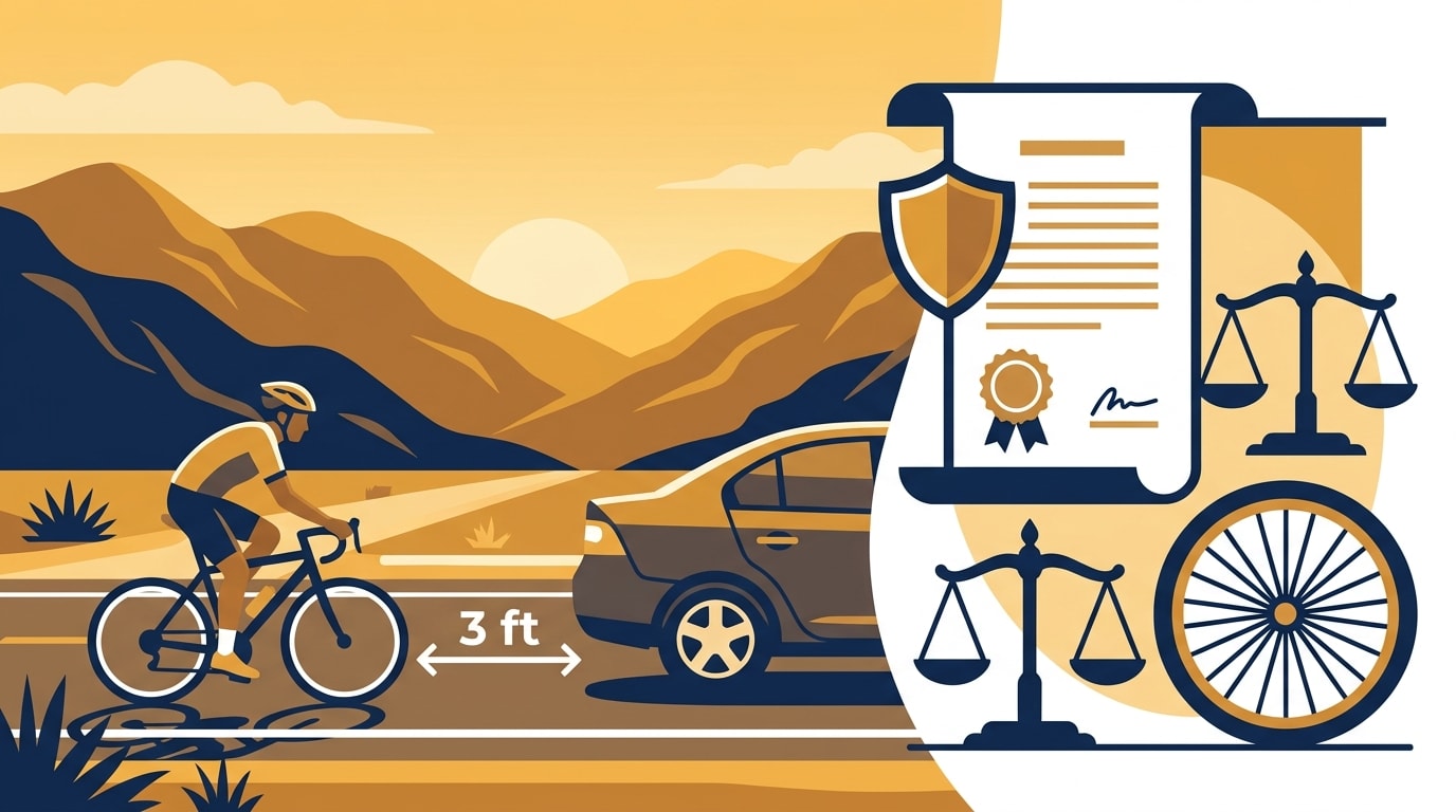Hero illustration for California Bicycle Accident Claims Guide
