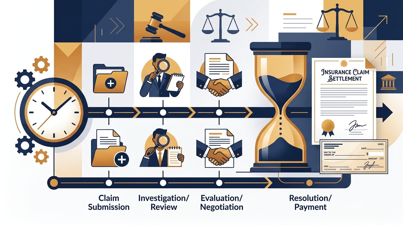 Hero illustration for How Long Does an Insurance Claim Take to Settle in California?