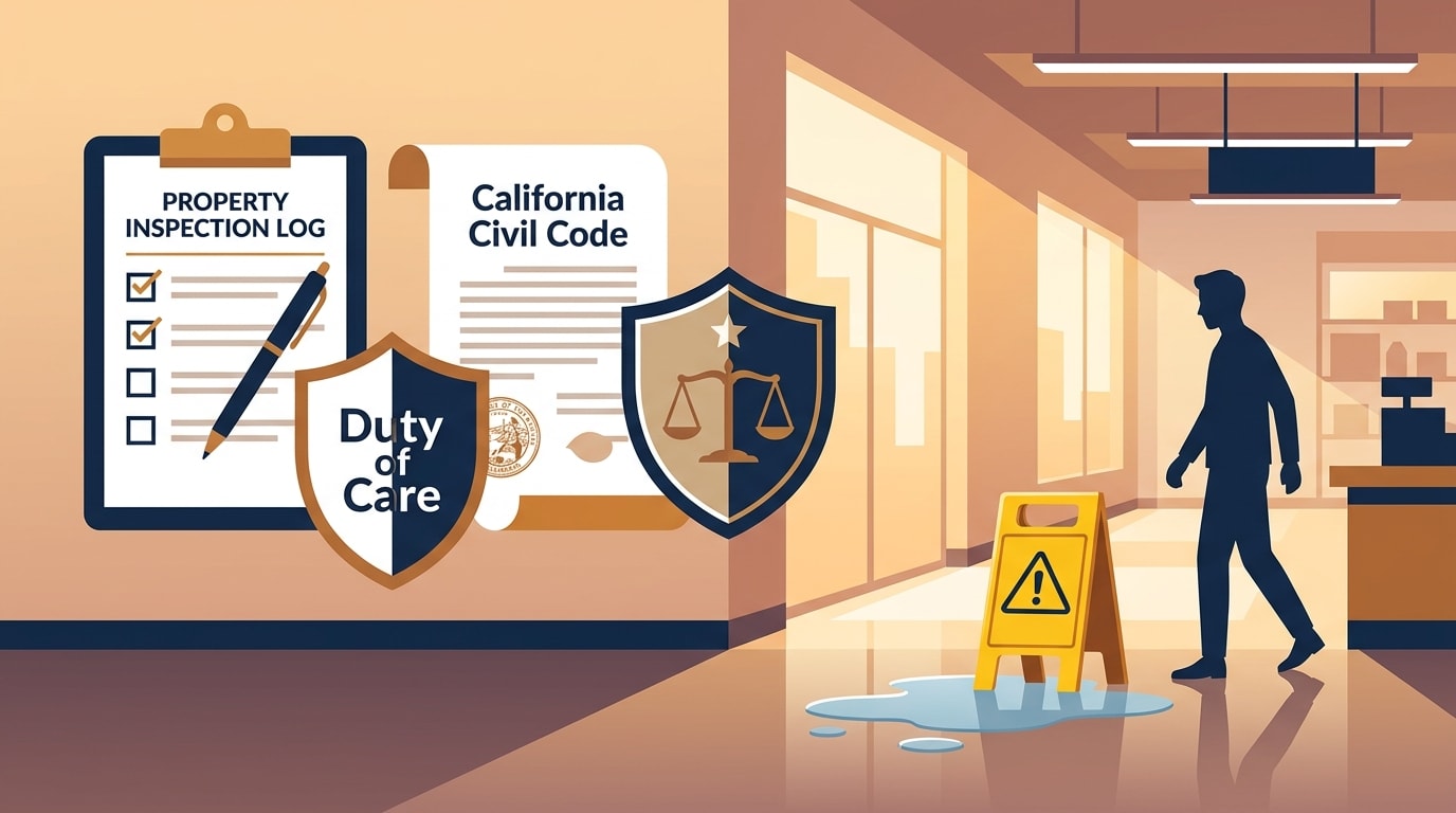 Hero illustration for California Premises Liability Claims Guide