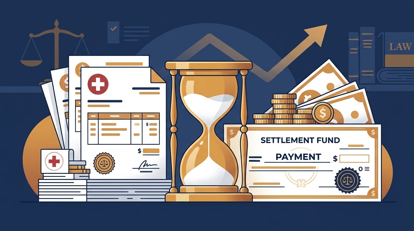 Hero illustration for Who Pays My Medical Bills While Waiting for a Settlement?